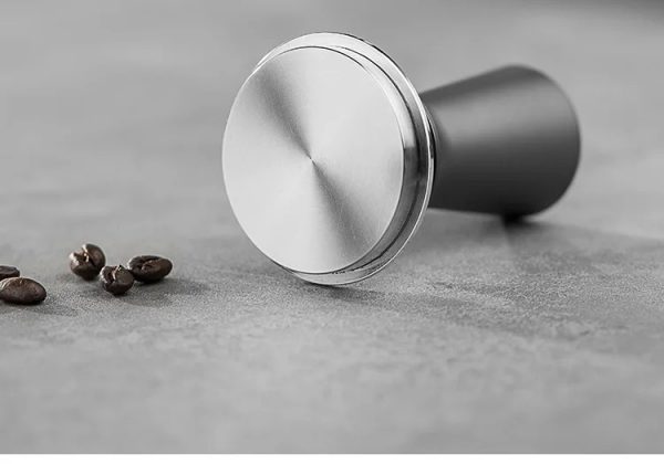 Tompon à café professionnel – Presse à expresso en acier inoxydable avec poignée ergonomique – Image 2