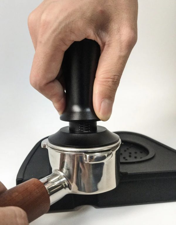 Tompon à café professionnel – Presse à expresso en acier inoxydable avec poignée ergonomique – Image 4