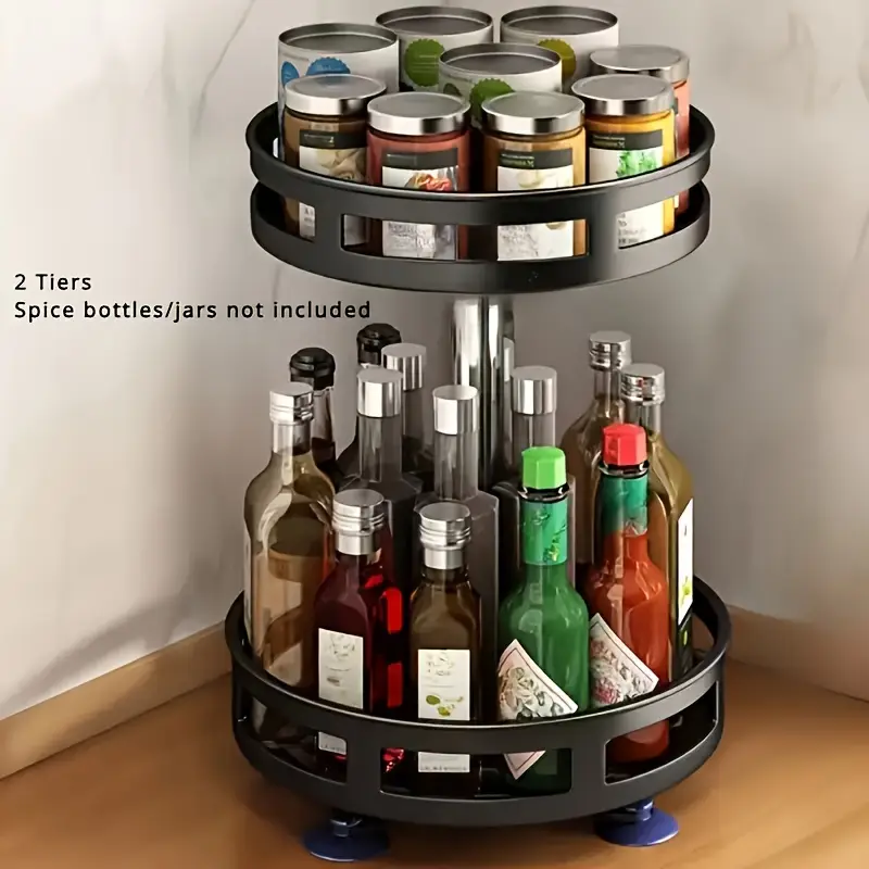 Organisateur de cuisine rotatif 360°