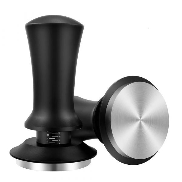Tompon à café professionnel – Presse à expresso en acier inoxydable avec poignée ergonomique – Image 6
