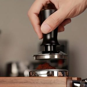 Tompon à café professionnel – Presse à expresso en acier inoxydable avec poignée ergonomique