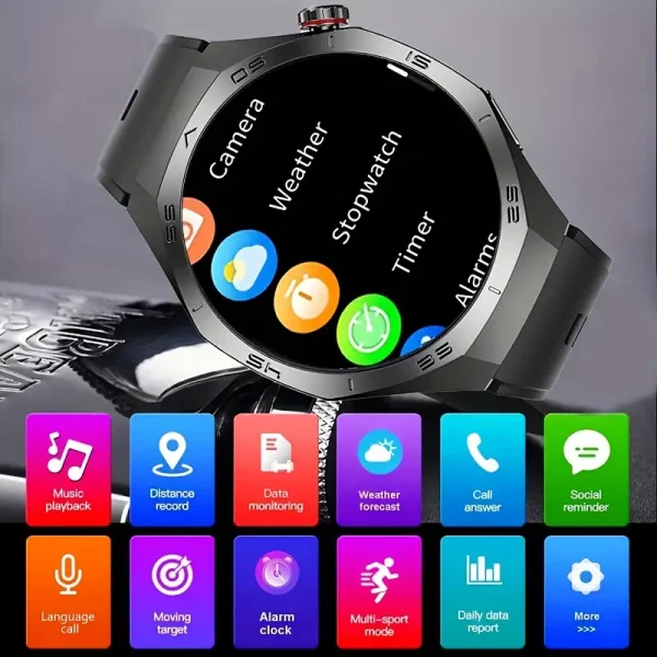 Montre intelligente GPS GT5 Pro pour homme – Image 5